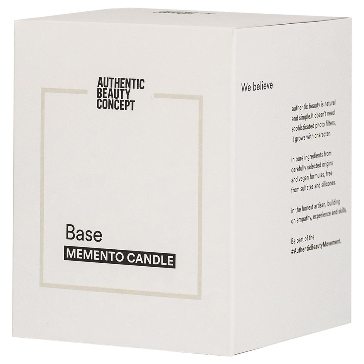 Authentic Beauty Concept Base Memento Candle 240 g - 2