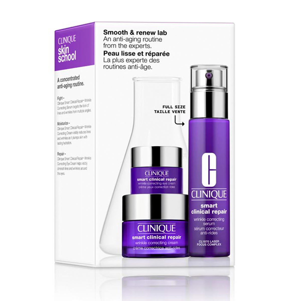 Clinique Smooth & Renew Lab Set  - 2