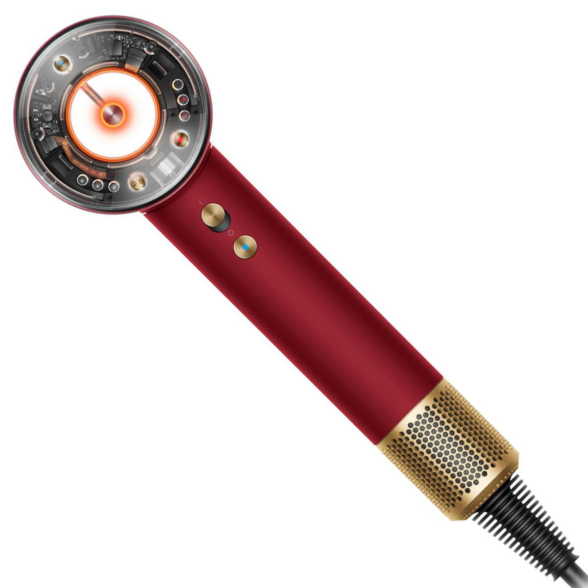 Dyson Supersonic Secador de pelo Nural Terciopelo rojo y dorado - 2