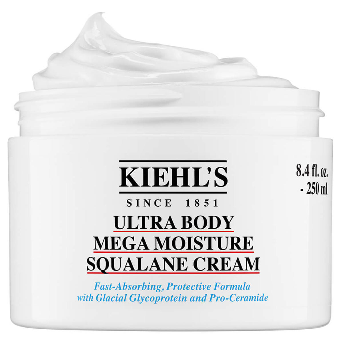 Kiehl's Ultra Body Mega Moisture Squalane Creme 250 ml - 2