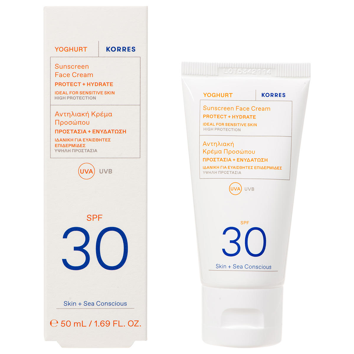 KORRES Yoghurt Sunscreen Face Cream SPF 30 50 ml - 2