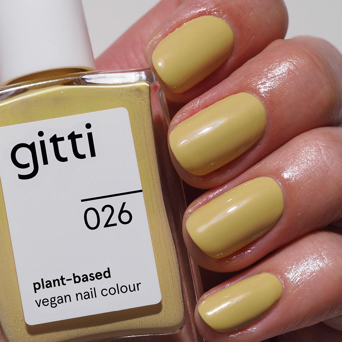 gitti no. 026 Nail Polish Mellow Yellow 15 ml - 2