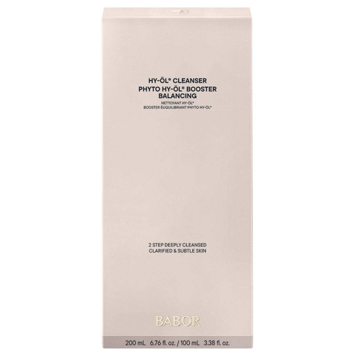 BABOR CLEANSING HY-ÖL Cleanser & Phyto HY-ÖL Booster Balancing Set  - 2