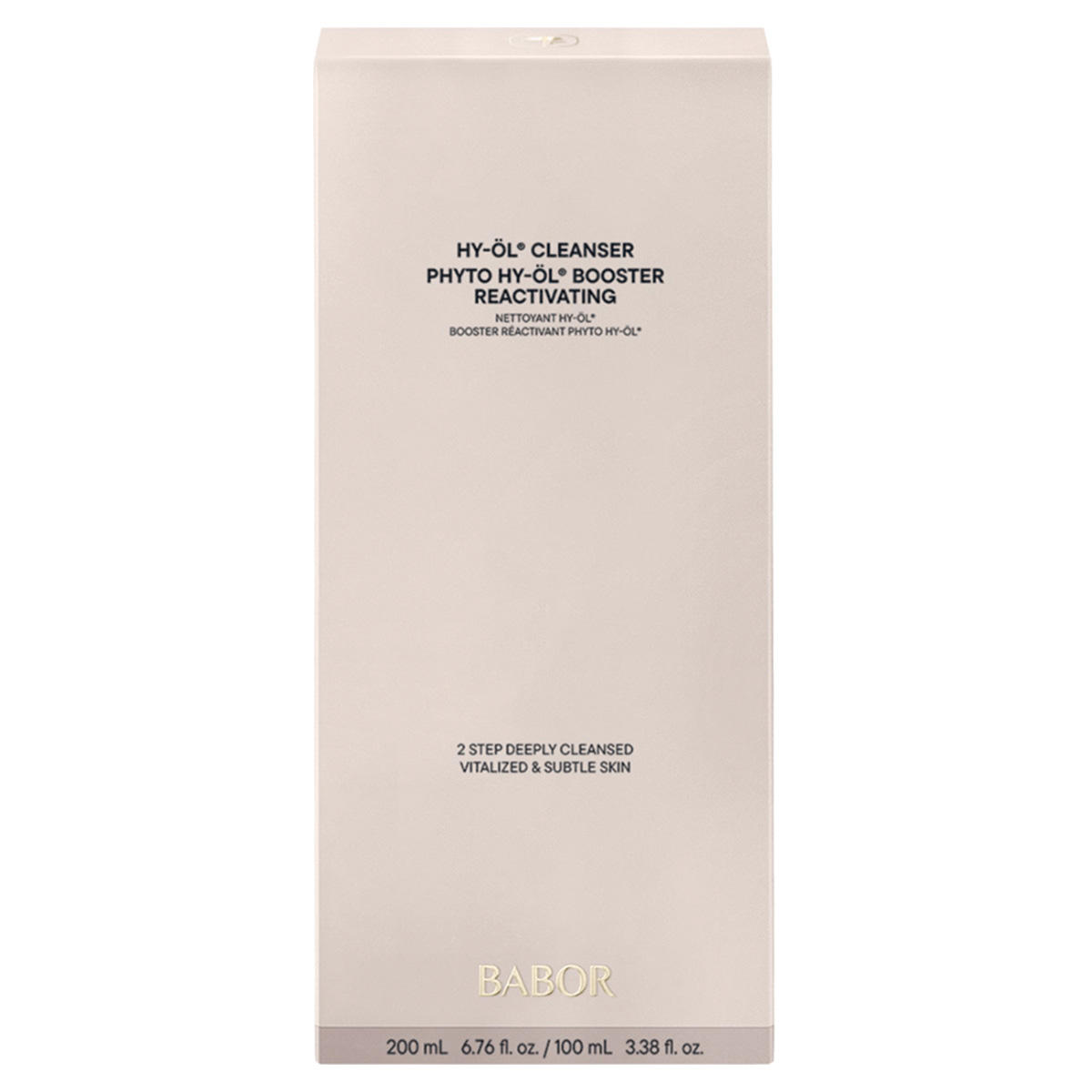 BABOR CLEANSING HY-ÖL Cleanser & Phyto HY-ÖL Booster Reactivating Set  - 2