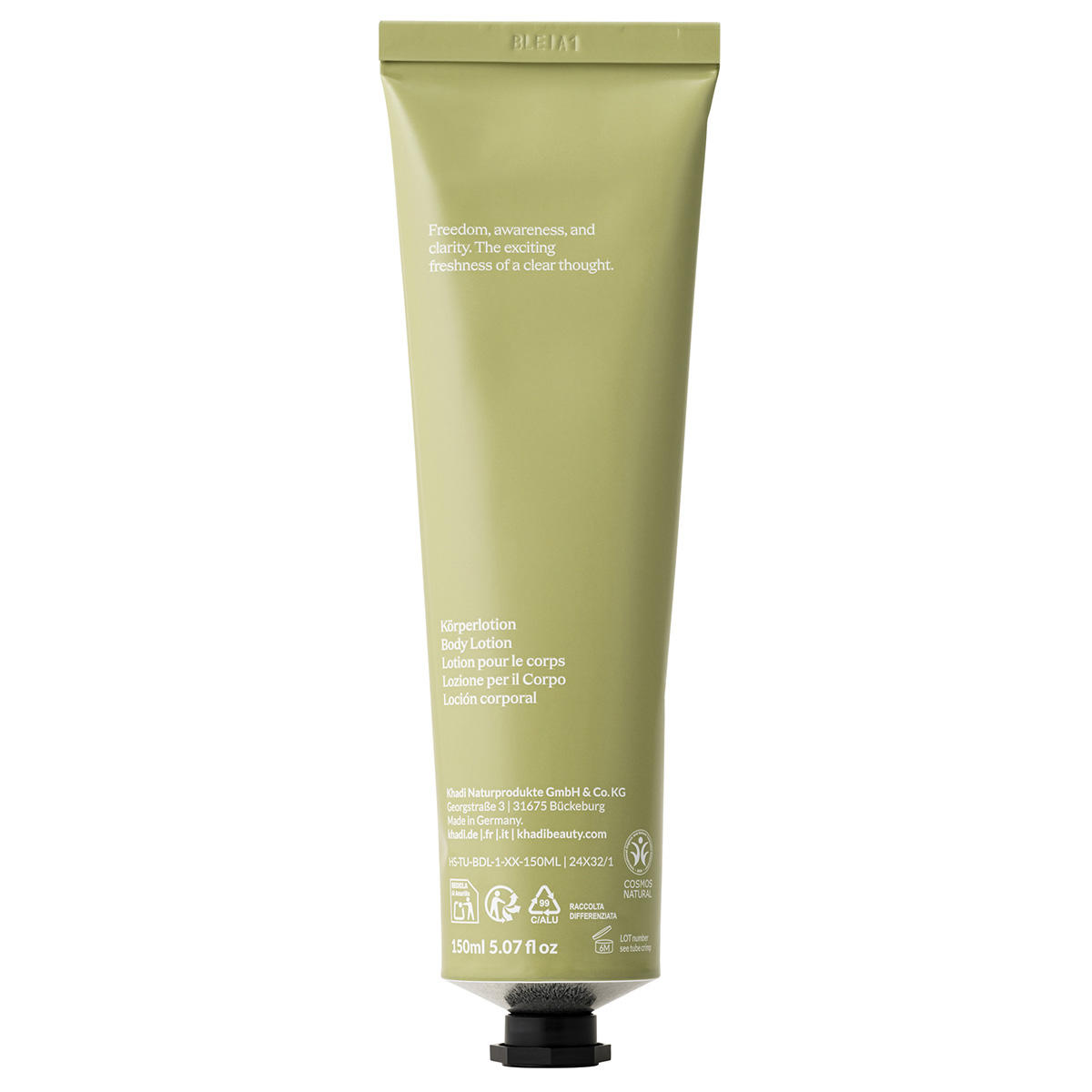 khadi Ayurveda Everyday Lemon Lime Bodylotion 150 ml - 2