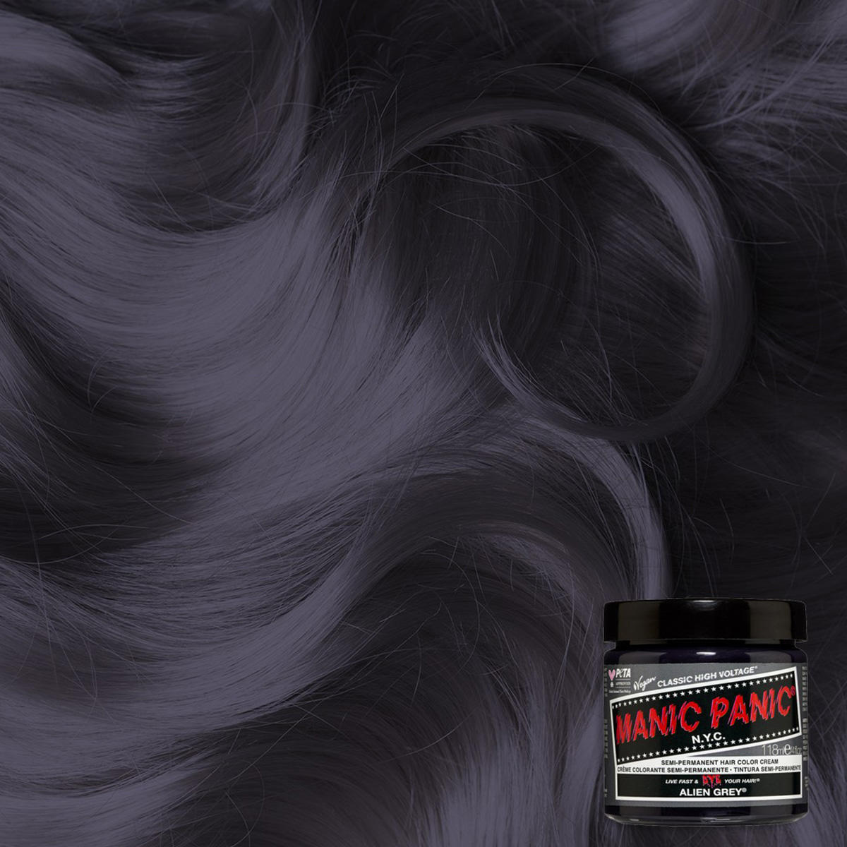Manic Panic Classic High Voltage Alien Grey 118 ml - 2