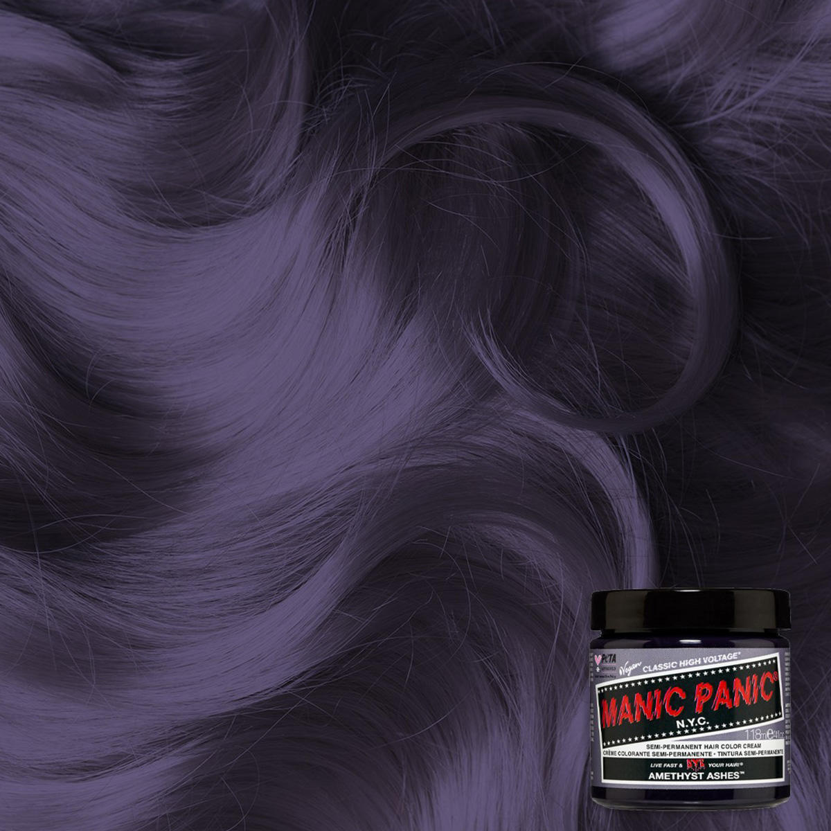 Manic Panic High Voltage Classic Amethyst Ashes 118 ml - 2