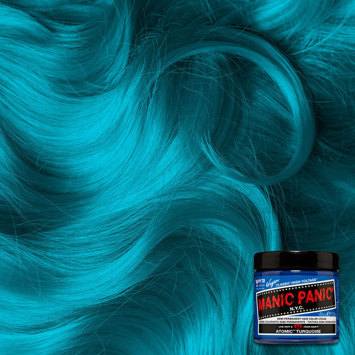 Manic Panic Classic High Voltage Atomic Turquoise 118 ml - 2
