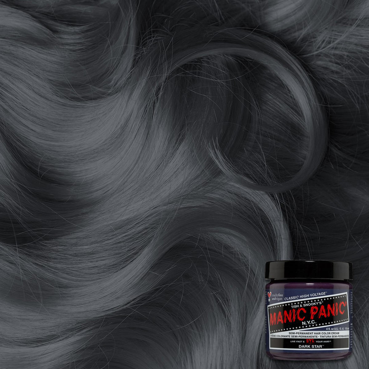 Manic Panic Classic High Voltage Cotton Dark Star 118 ml - 2