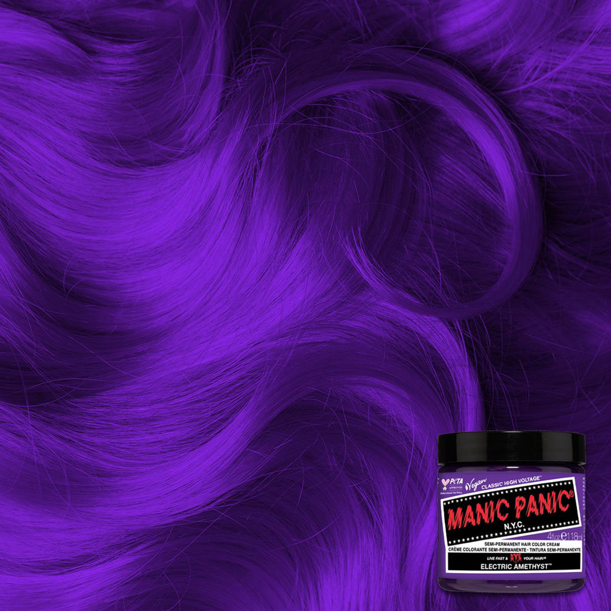 Manic Panic Classic High Voltage Electric Amethyst 118 ml - 2
