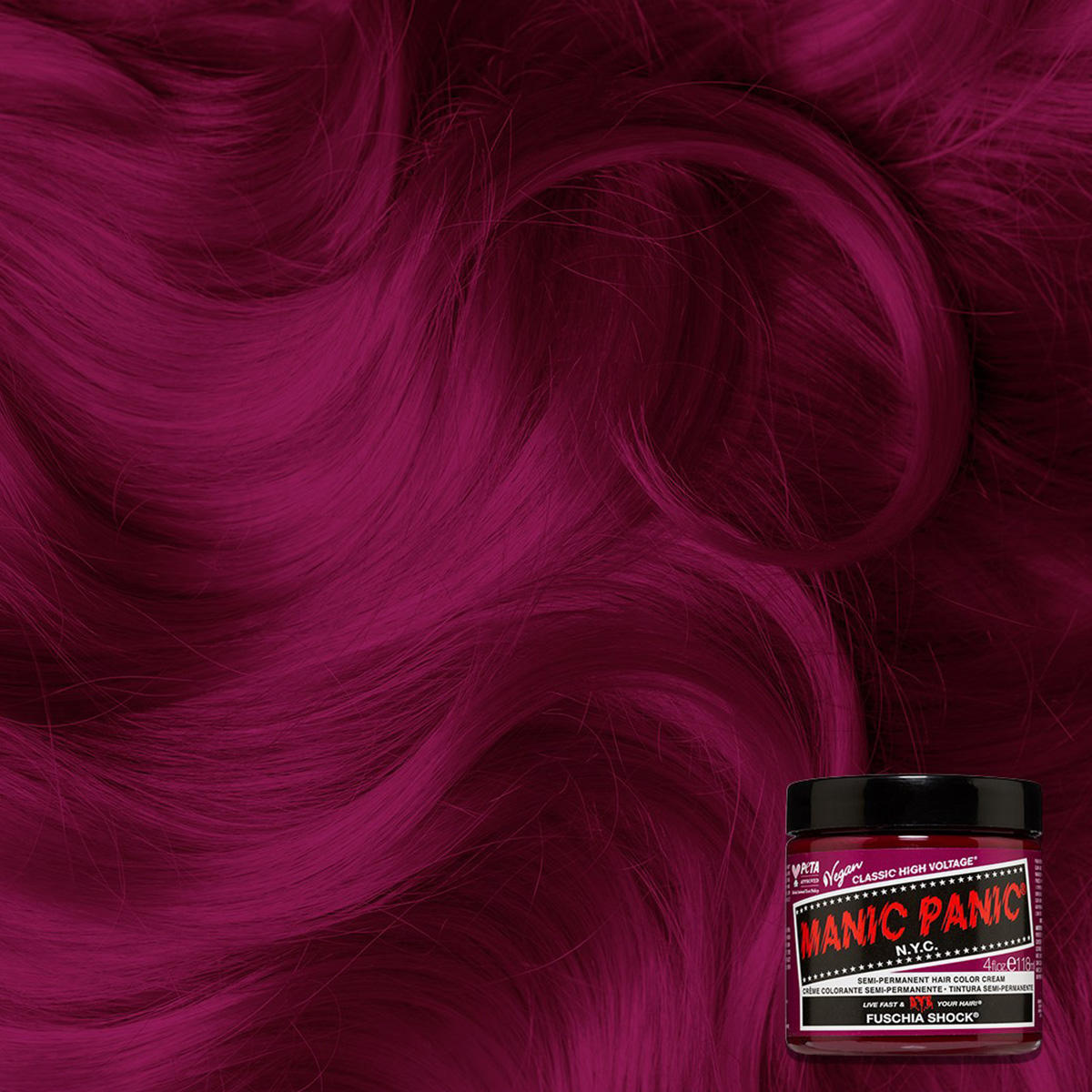 Manic Panic Classic High Voltage Fuschia Shock 118 ml - 2