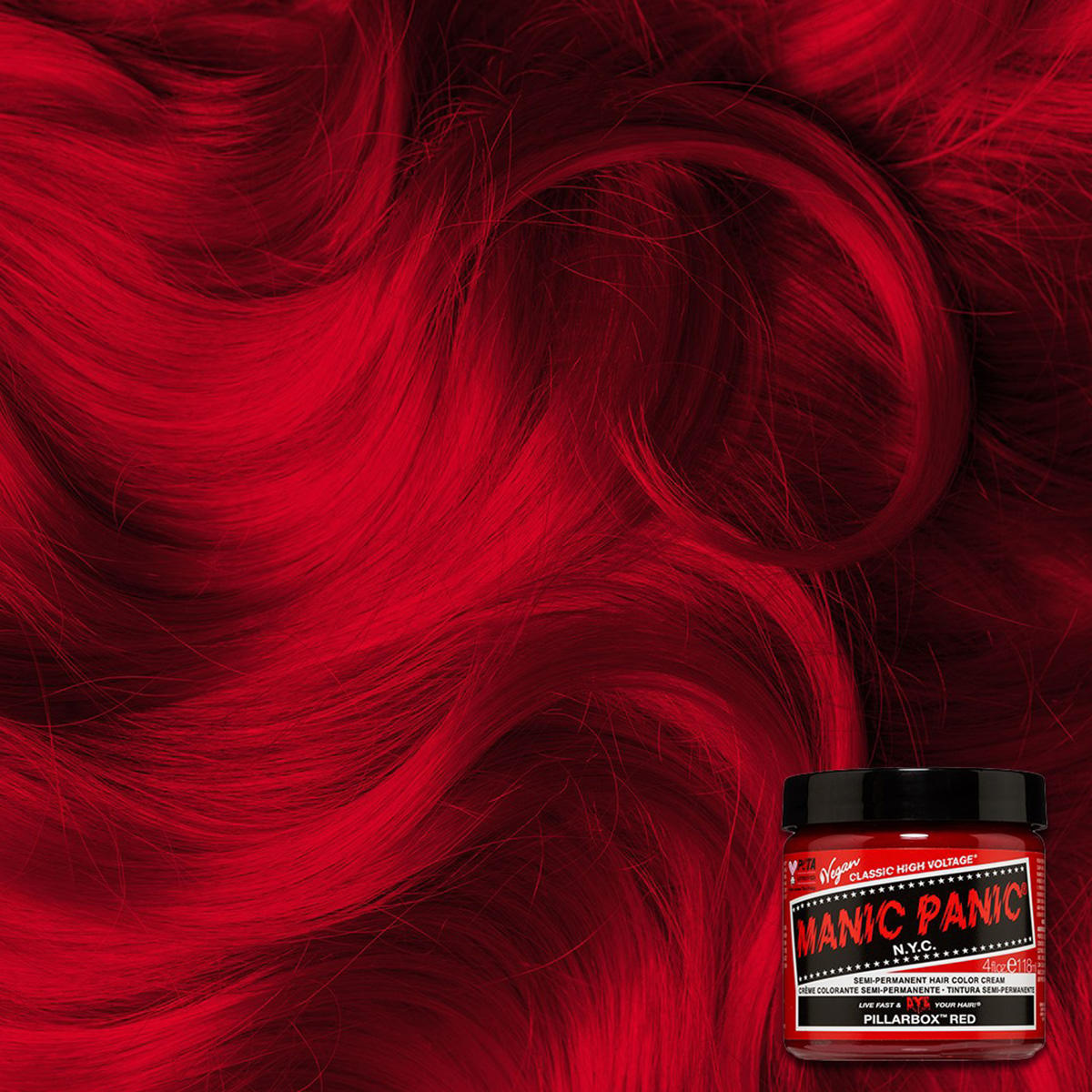 Manic Panic High Voltage Classic Pillarbox Red 118 ml - 2