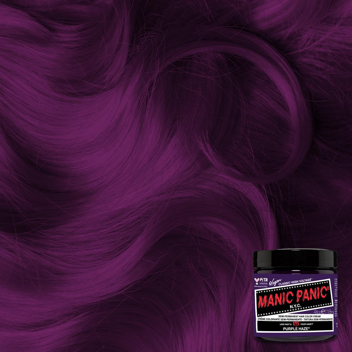 Manic Panic Classic High Voltage Purple Haze 118 ml - 2