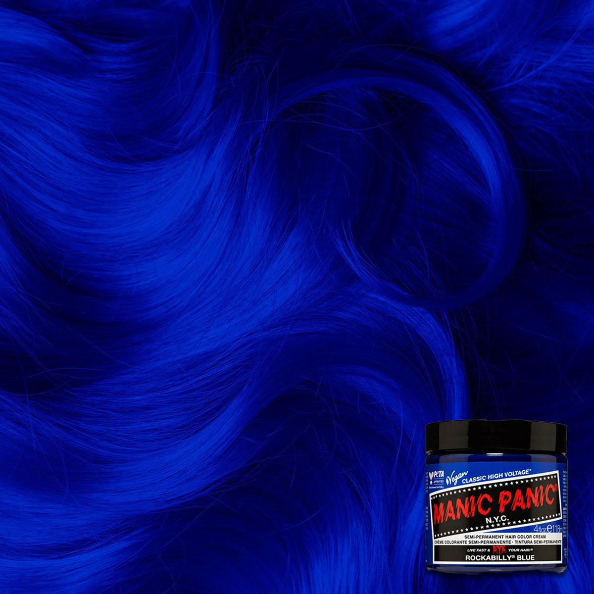 Manic Panic Classic High Voltage Rockabilly Blue 118 ml - 2