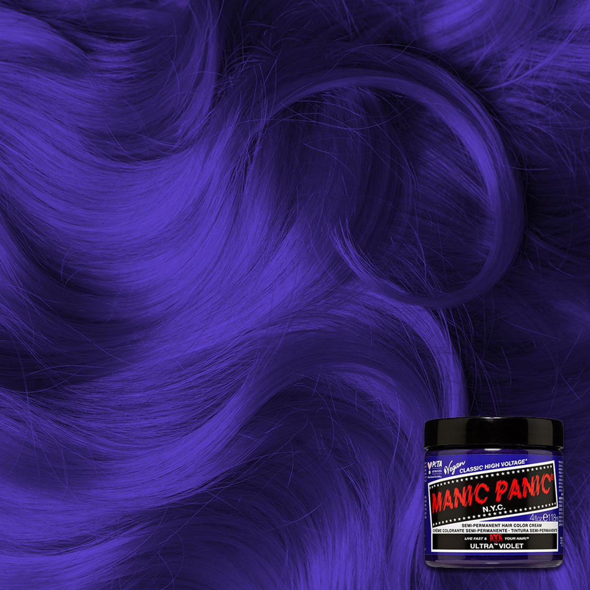 Manic Panic Classic High Voltage Ultra Violet 118 ml - 2