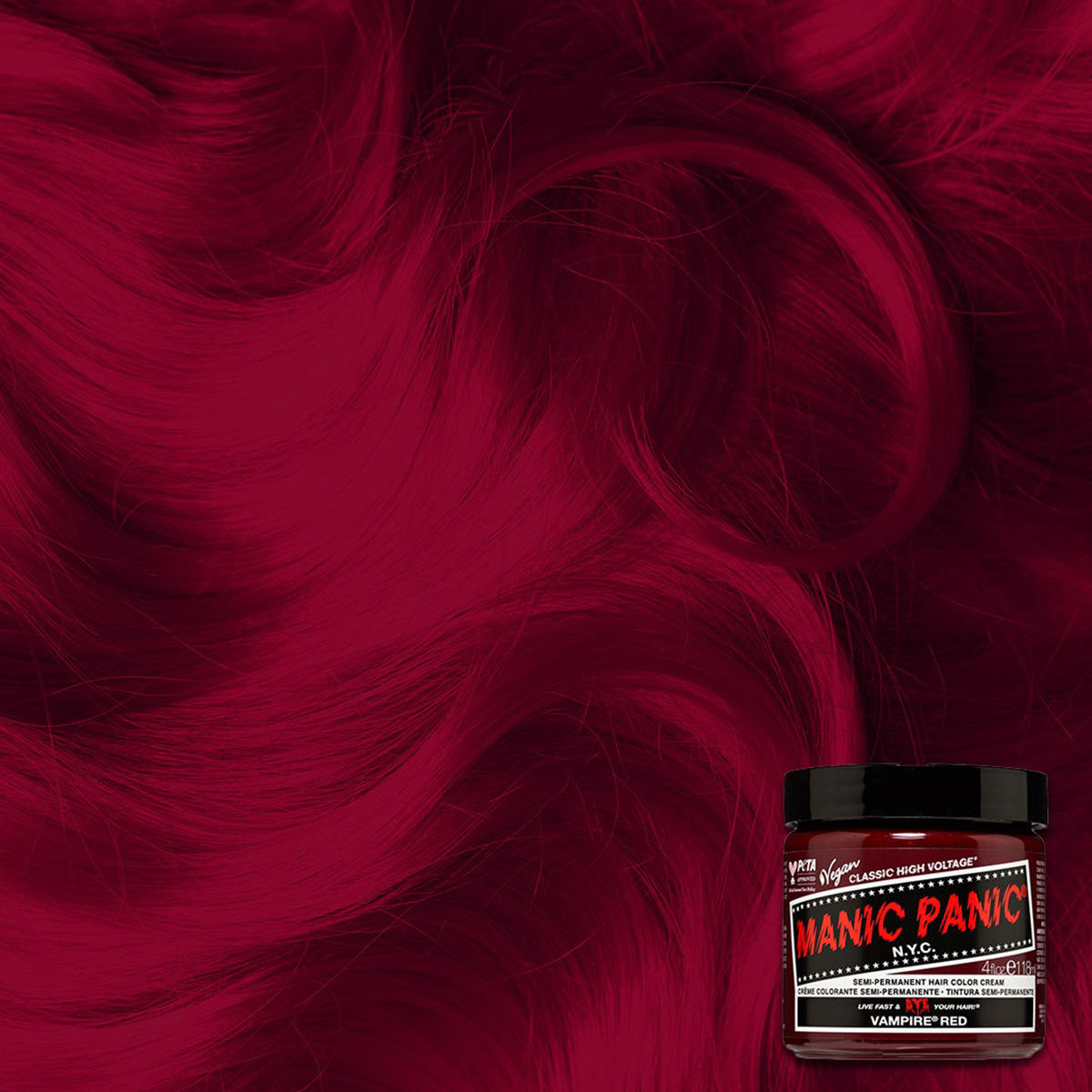 Manic Panic Classic High Voltage Vampire Red 118 ml - 2