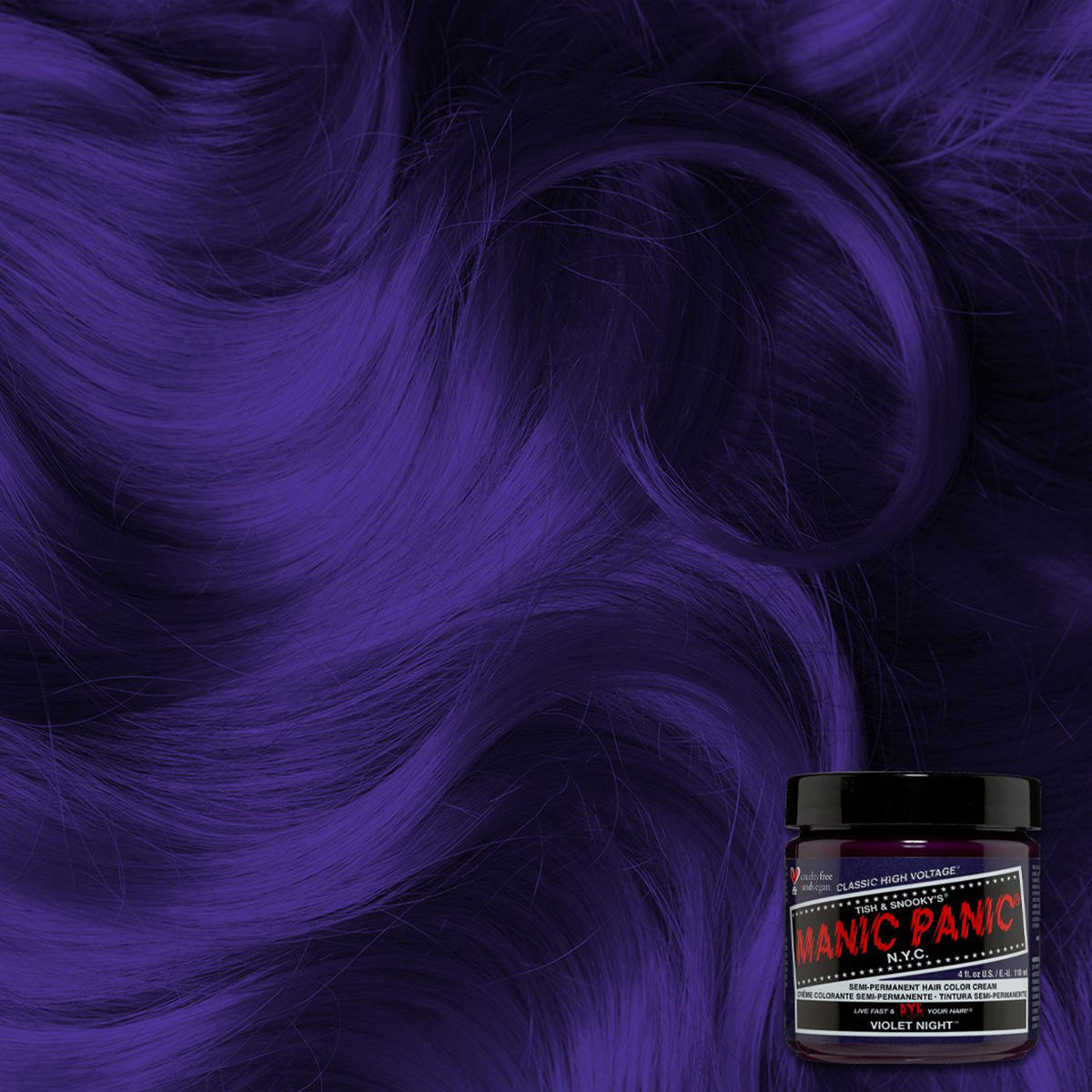 Manic Panic Classic High Voltage Violet Night 118 ml - 2