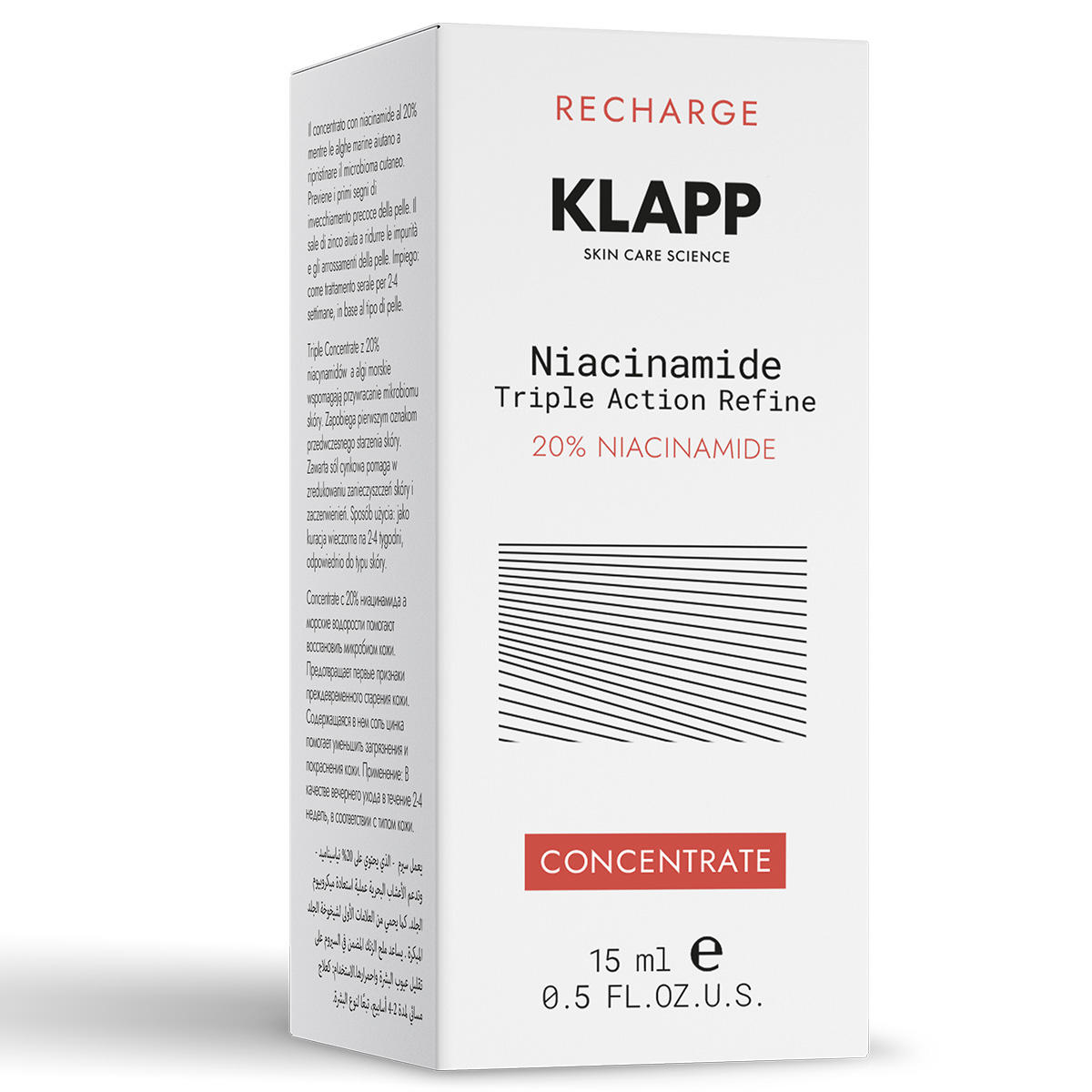 KLAPP Niacinamide Triple Action Refine 20% Niacinamide Concentrate 15 ml - 2