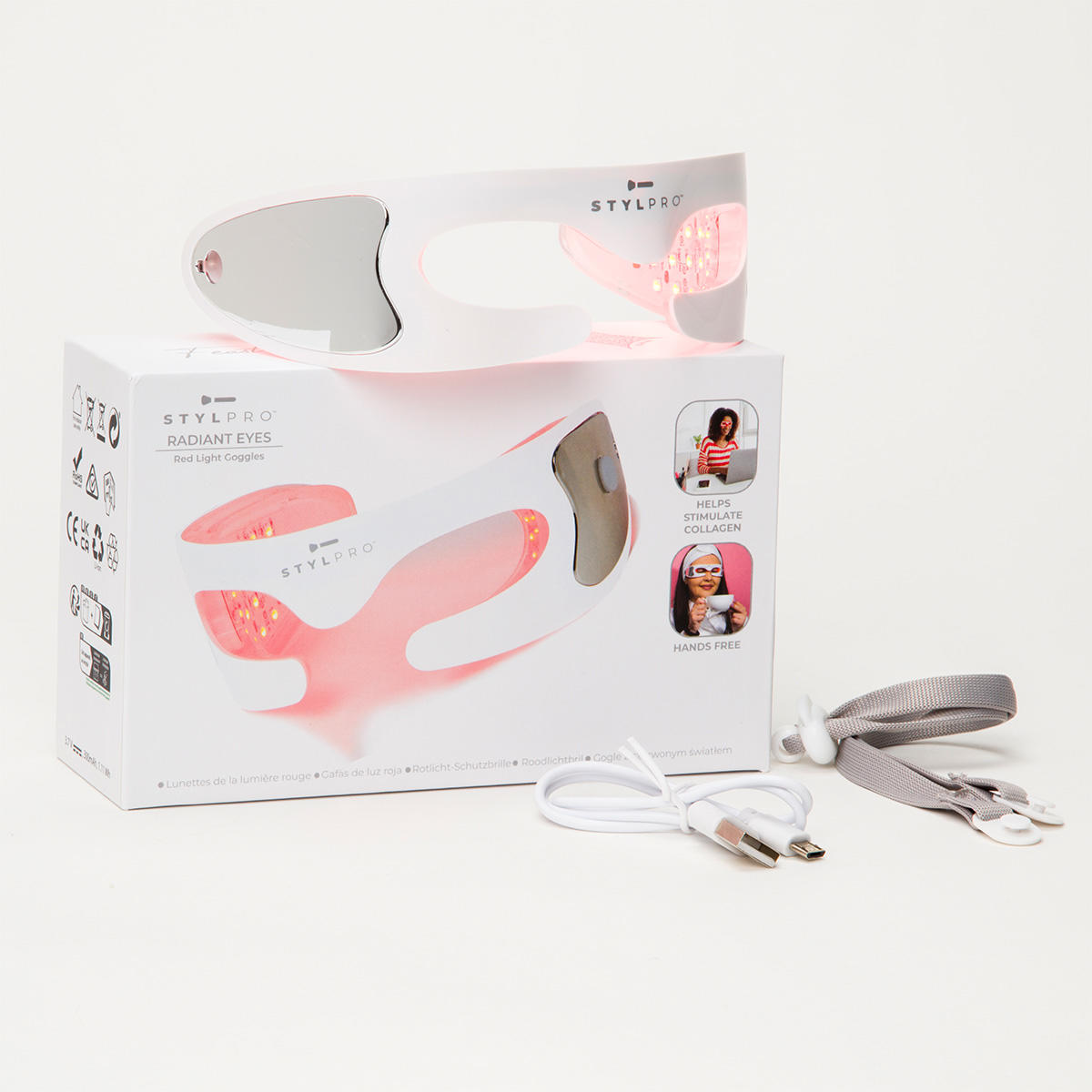 STYLPRO Radiant Eyes Red Light Goggles  - 2