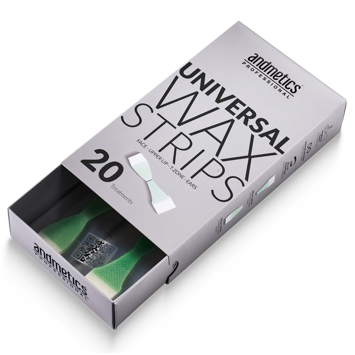 andmetics professional Universal Wax Strips 20 Stück - 2