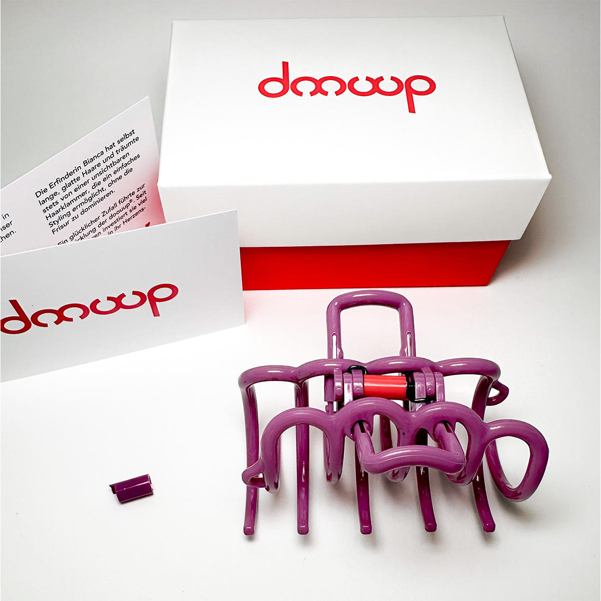 doouup Lila Loop Haarklammer  - 2
