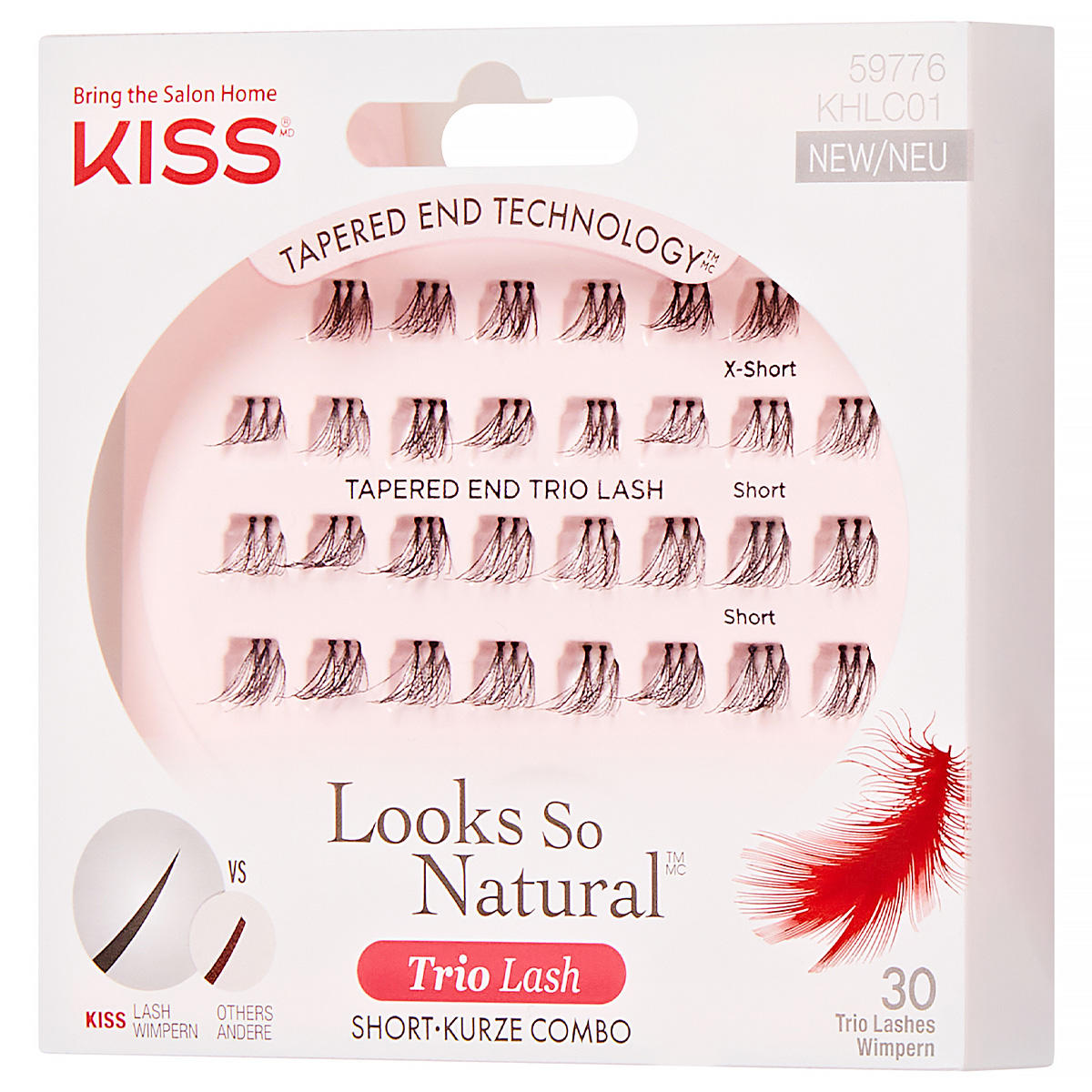 KISS Haute Couture Trio Lashes - Short  - 2