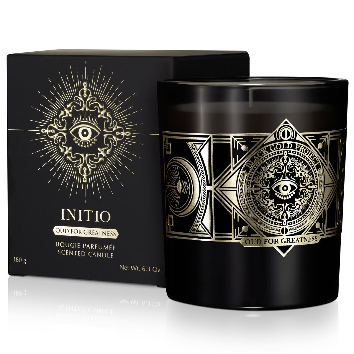 INITIO Black Gold Project OUD FOR GREATNESS CANDLE 180 g - 2