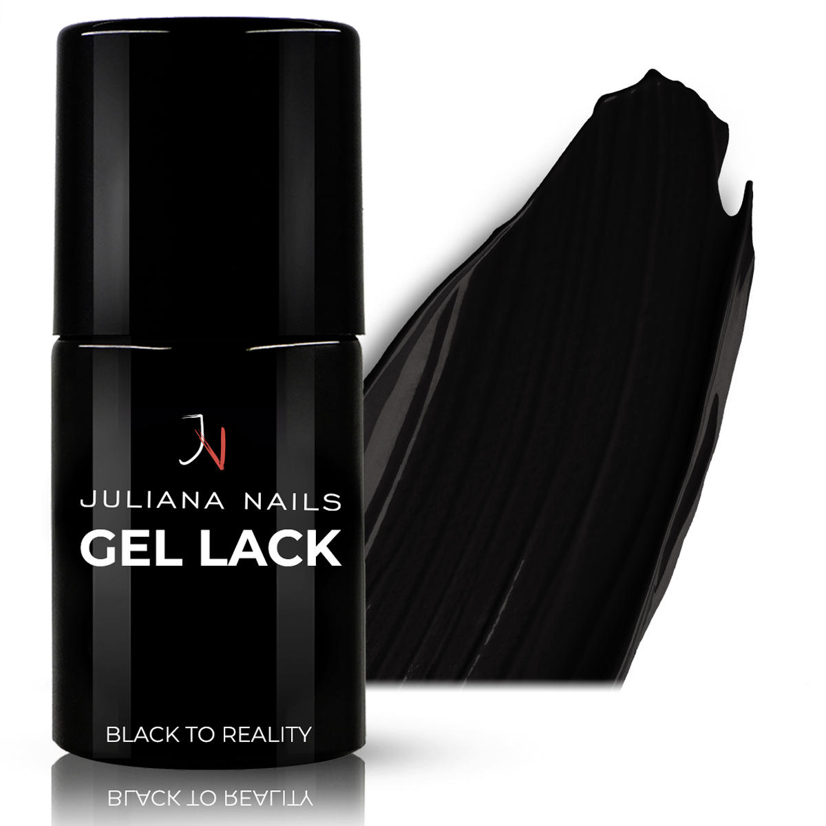 Juliana Nails Gel Lack Black to Reality 6 ml - 2