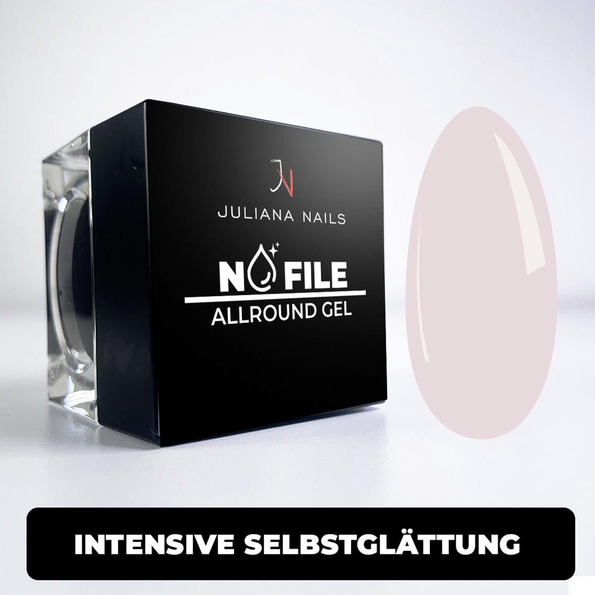 Juliana Nails No File Allround Gel - Cashmere Rose 50 g - 2
