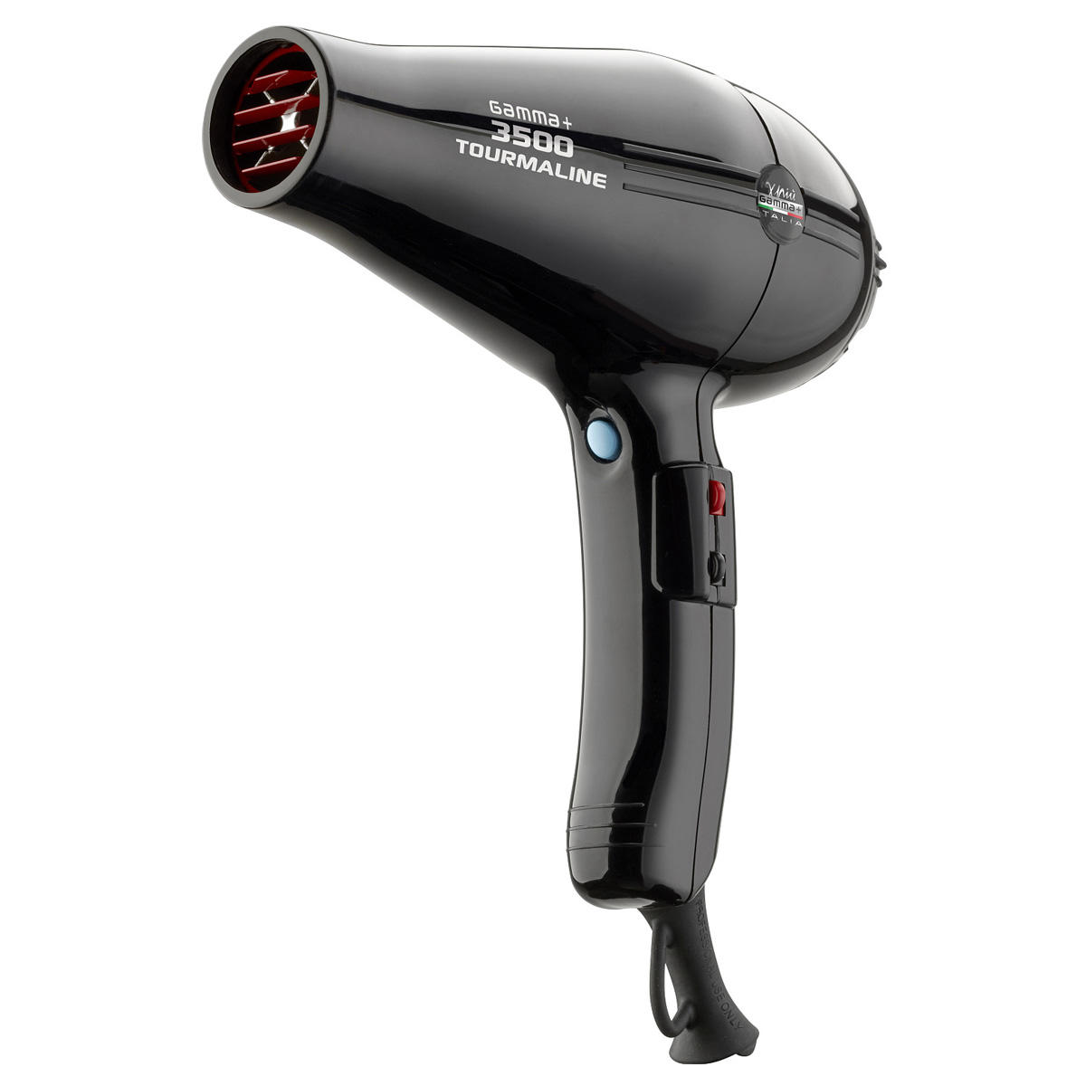 Gamma+ Sèche-cheveux 3500 Power Nylon Black  - 2