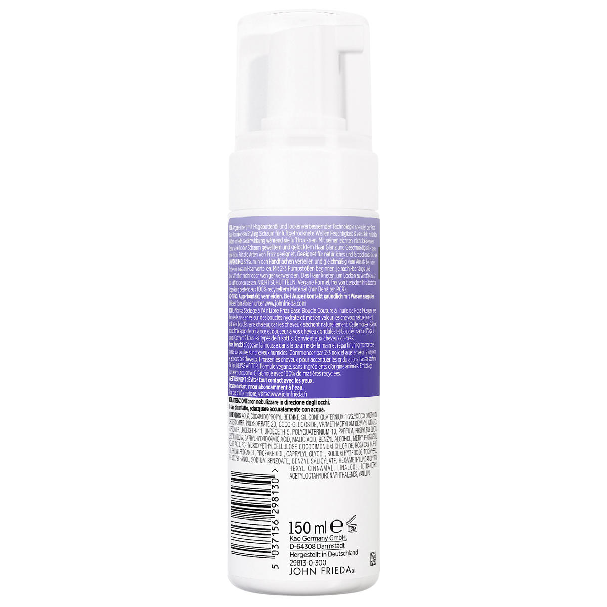 JOHN FRIEDA Frizz Ease Dream Curls Styling Foam 150 ml - 2