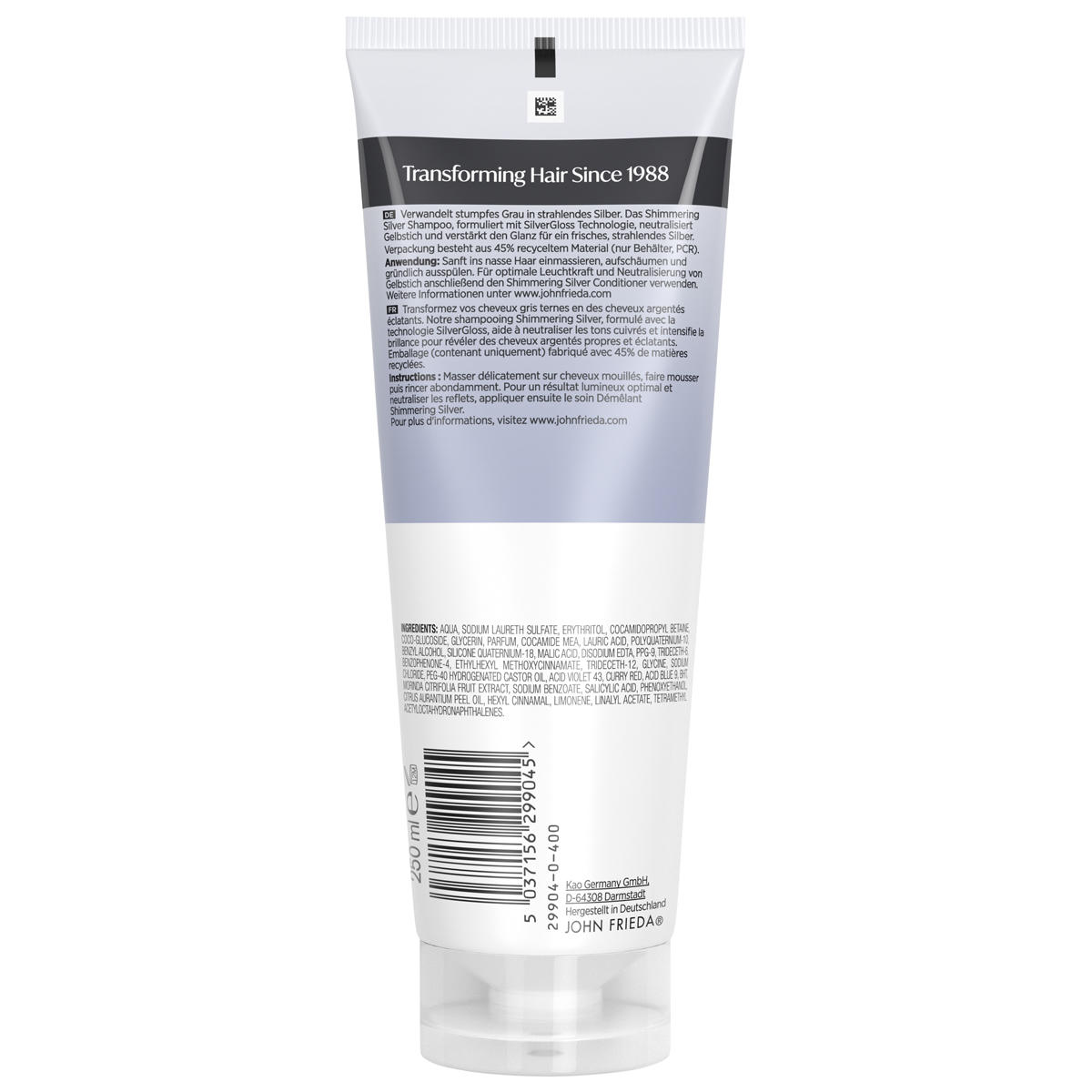 JOHN FRIEDA Shimmering Silver Shimmering Silver Shampoo 250 ml - 2