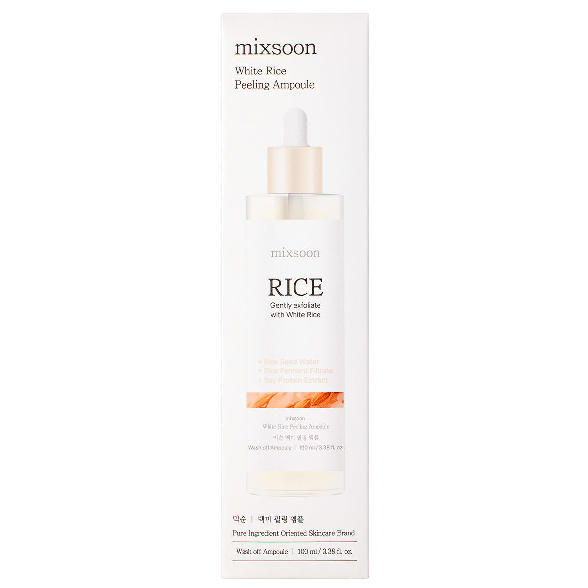 mixsoon White Rice Peeling Ampoule 100 ml - 2