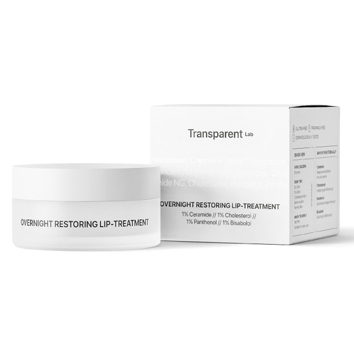 Transparent Lab Overnight Restoring Lip-Treatment 15 ml - 2