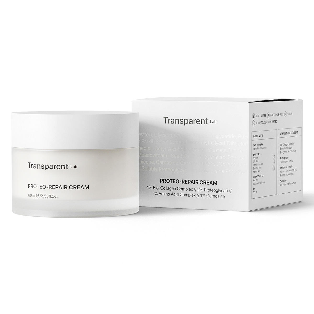 Transparent Lab Proteo Repair Cream 60 ml - 2