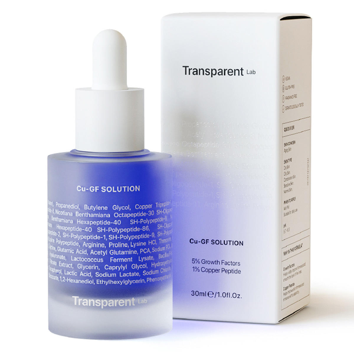 Transparent Lab Cu-GF Solution 30 ml - 2