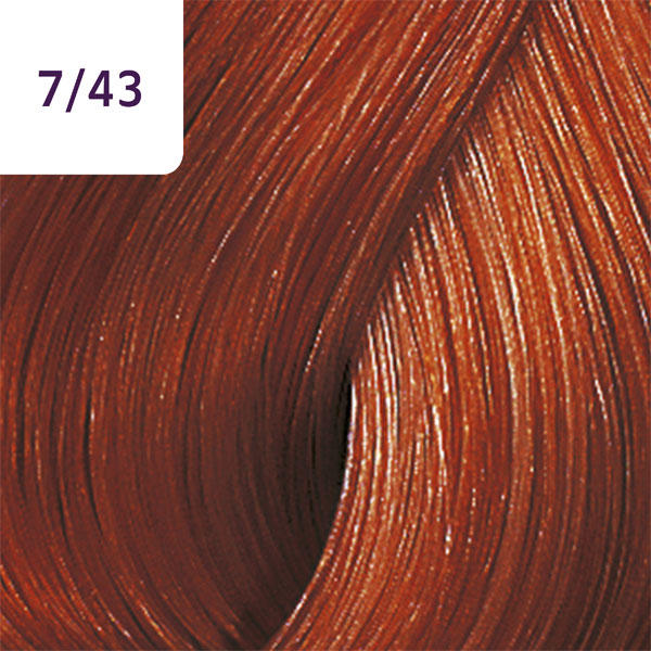 Wella Color Touch Vibrant Reds 7/43 Mittelblond Rot Gold - 2