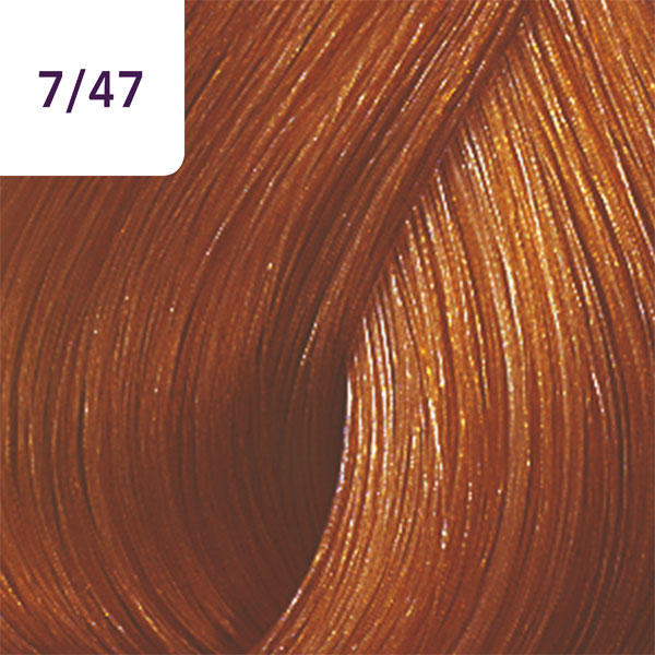 Wella Color Touch Vibrant Reds 7/47 Blond moyen cuivré marron - 2