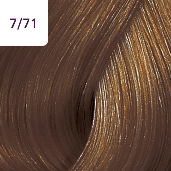 Wella Color Touch Deep Browns 7/71 Mittelblond Braun Asch - 2