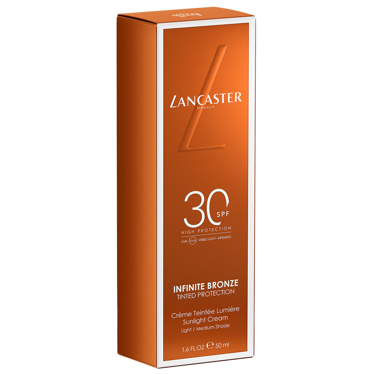 Lancaster Infinite Bronze Crème Teintée Lumière SPF 30 Light / Medium, 50 ml - 2