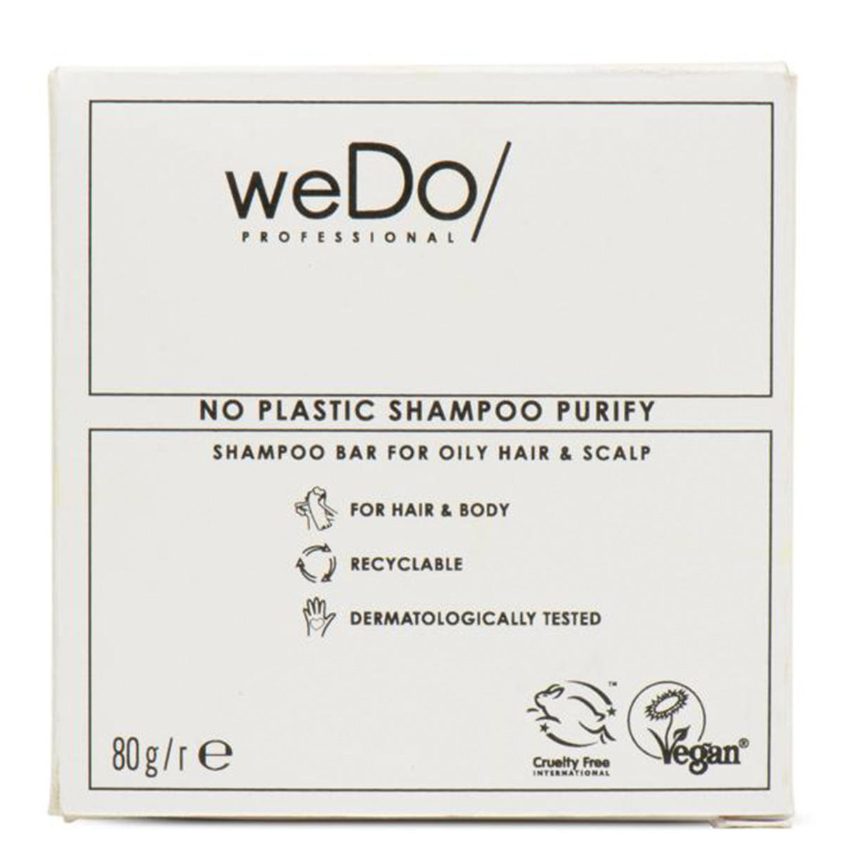 weDo/ No Plastic Shampoo Purify 80 g - 2