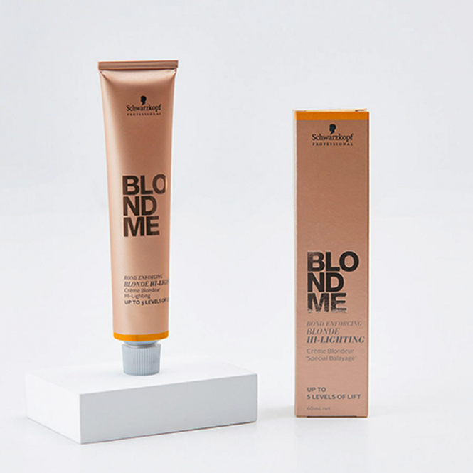Schwarzkopf Professional BlondMe Bond Enforcing Blonde Hi-Lighting Cool Rosé, 60 ml - 2