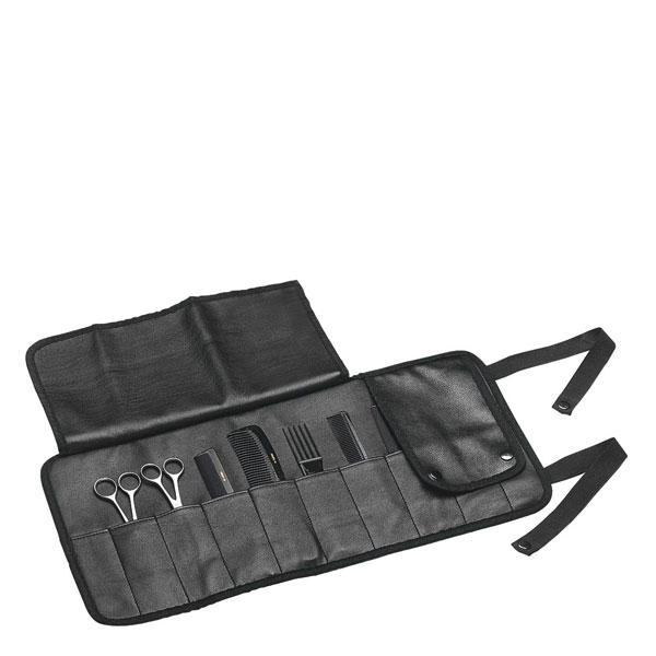 Schneidekragen BASIC LARGE | Schwarz | Aus Polyester | 50x60 Cm | Für Friseure & Haarschnitt