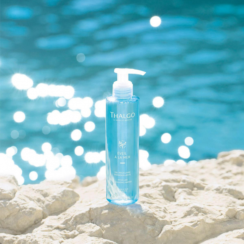 Tahe H2O Mizellares Wasser 300 Ml – Make-up Entferner Für Gesicht & Augen, Beruhigend