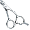 Hair scissors Green Offset 5" - 3