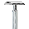MÜHLE Razor plane open comb R41 metal handle with chrome metal accents - 3