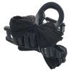 Solida Barrette à cheveux nœud noir  - 3