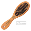 Maple natural line brush 7-row, oval - 3