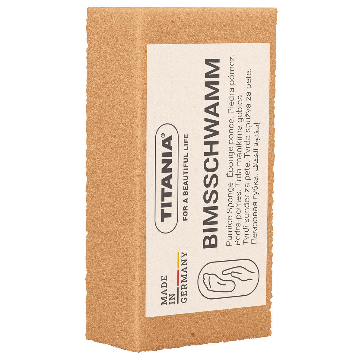 Titania Bimsschwamm  - 3