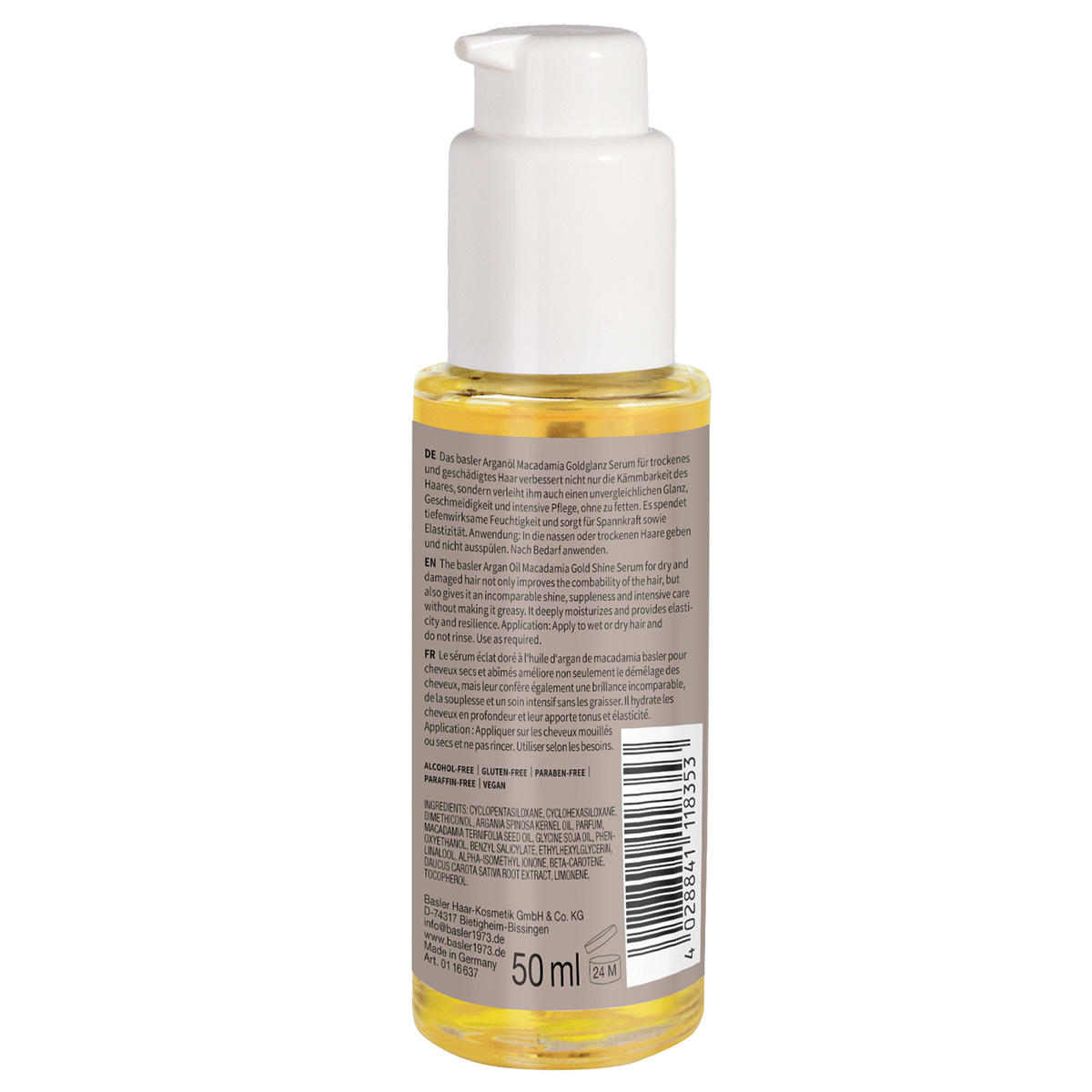 basler Arganöl Macadamia Goldglanz Serum 50 ml - 3